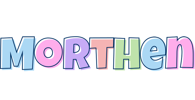 Morthen pastel logo