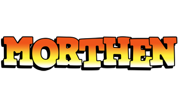 Morthen sunset logo