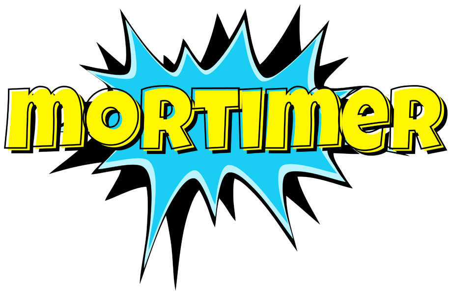 Mortimer amazing logo