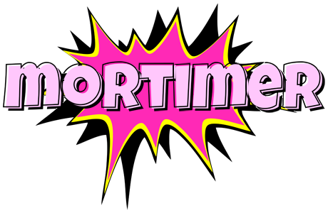 Mortimer badabing logo