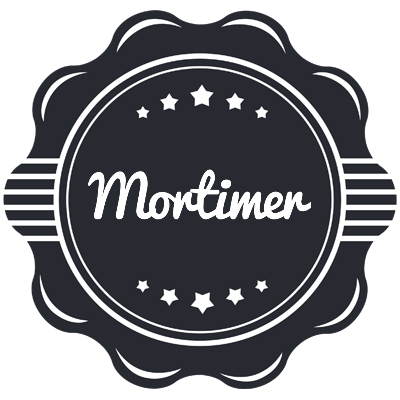 Mortimer badge logo
