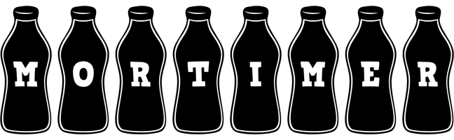 Mortimer bottle logo