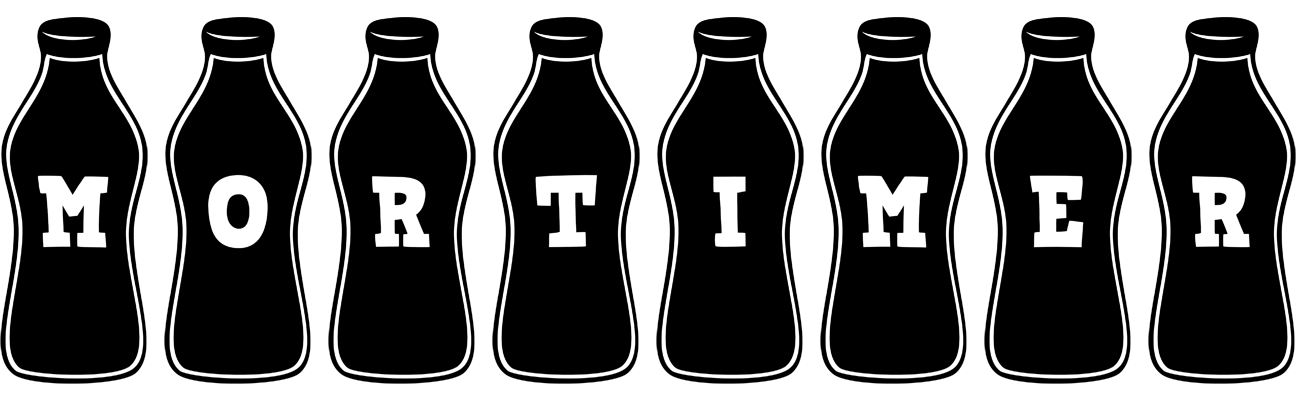 Mortimer bottle logo