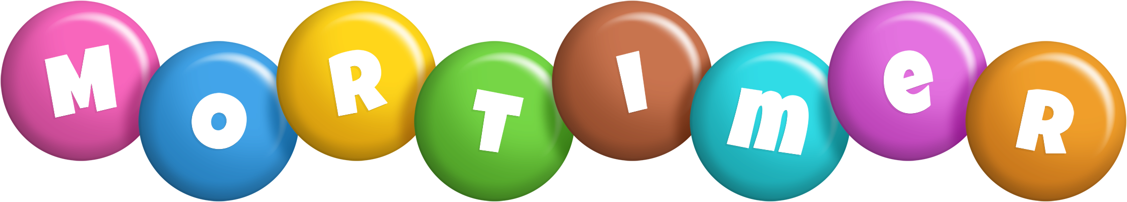 Mortimer candy logo