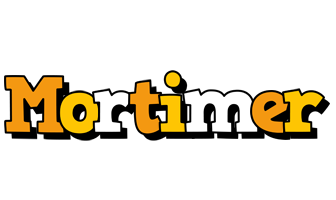 Mortimer cartoon logo