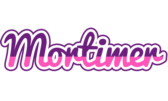 Mortimer cheerful logo
