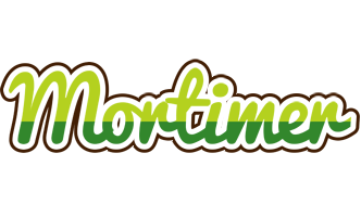 Mortimer golfing logo
