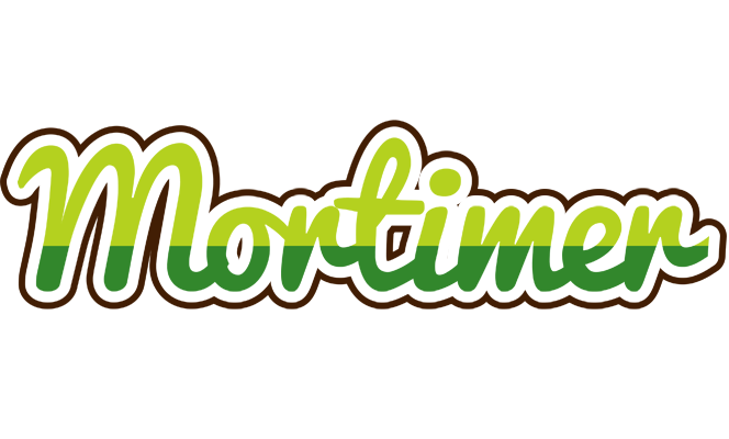 Mortimer golfing logo
