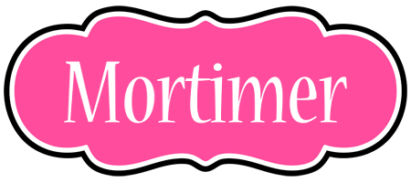 Mortimer invitation logo