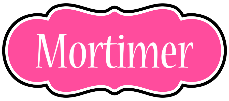 Mortimer invitation logo