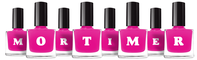Mortimer nails logo