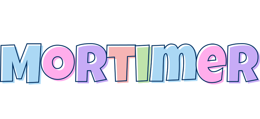 Mortimer pastel logo