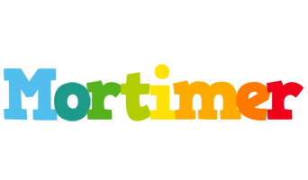 Mortimer rainbows logo