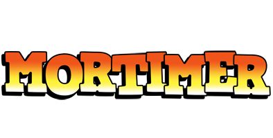 Mortimer sunset logo