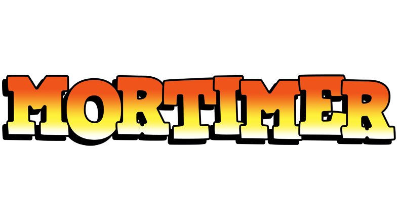 Mortimer sunset logo