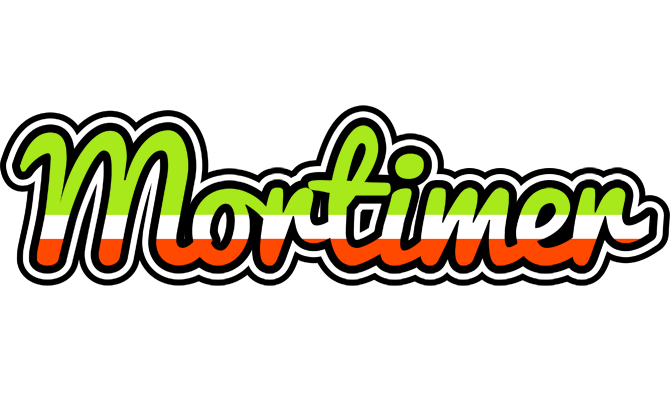 Mortimer superfun logo