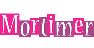 Mortimer whine logo