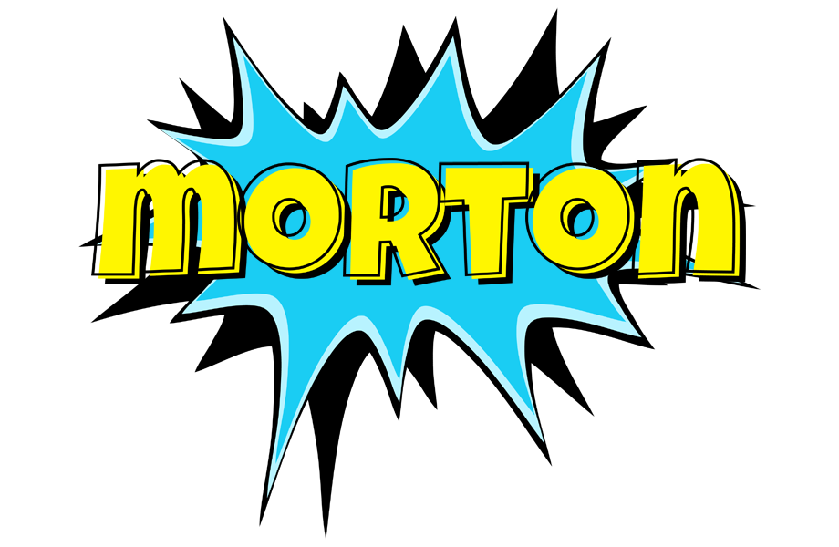 Morton amazing logo