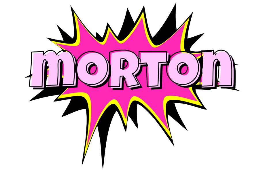 Morton badabing logo