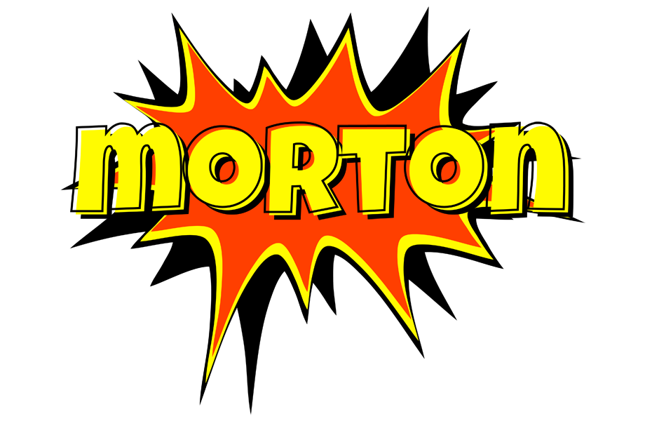 Morton bazinga logo