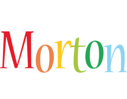 Morton birthday logo