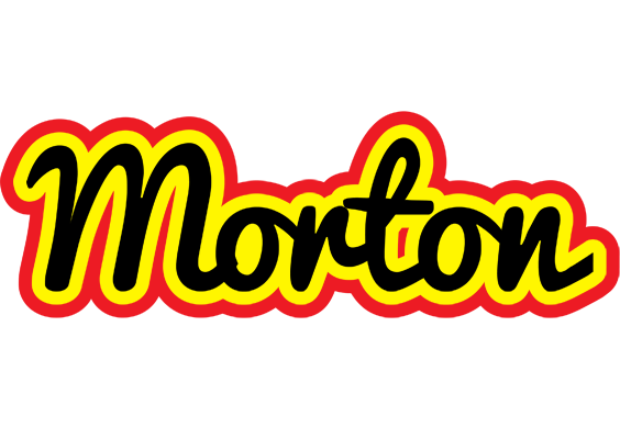 Morton flaming logo
