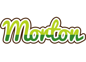 Morton golfing logo