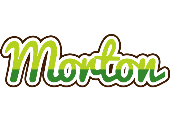 Morton golfing logo