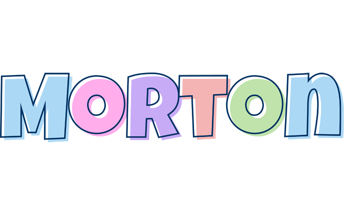 Morton pastel logo