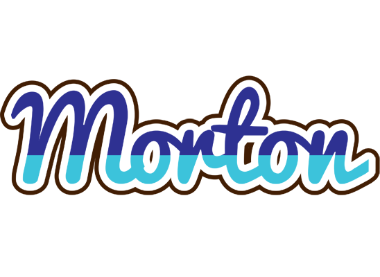 Morton raining logo