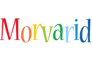 Morvarid birthday logo