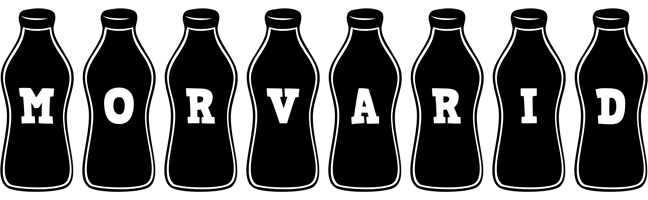 Morvarid bottle logo