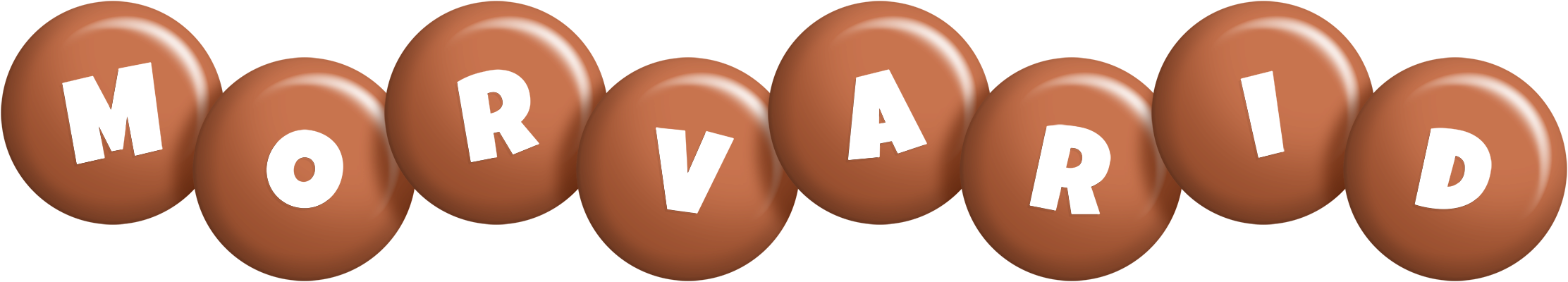 Morvarid candy-brown logo