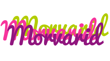 Morvarid flowers logo