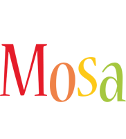 Mosa birthday logo