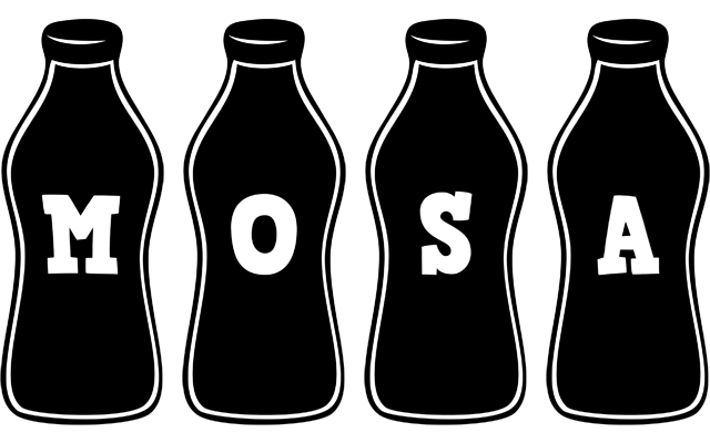 Mosa bottle logo