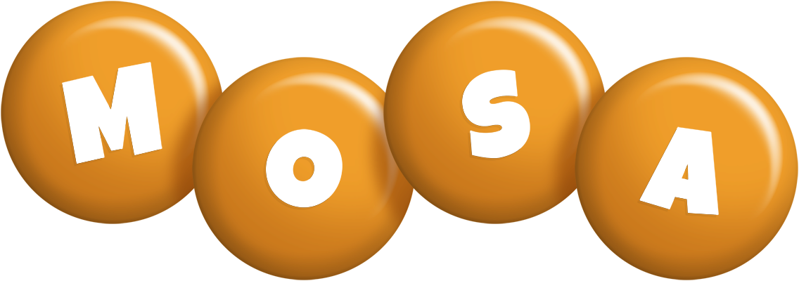 Mosa candy-orange logo