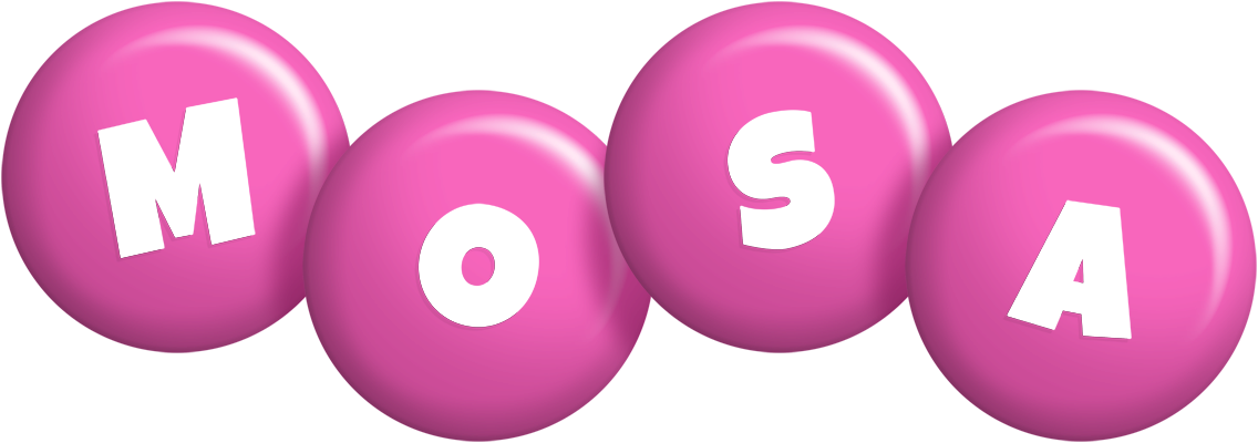 Mosa candy-pink logo