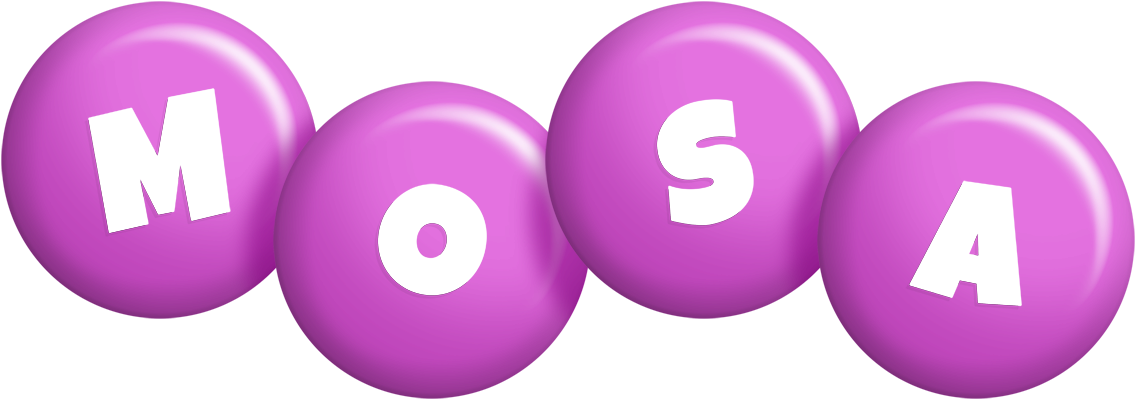 Mosa candy-purple logo