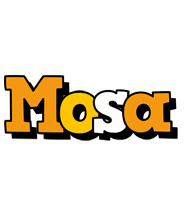 Mosa cartoon logo