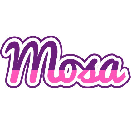 Mosa cheerful logo