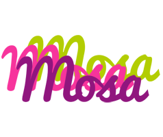 Mosa flowers logo