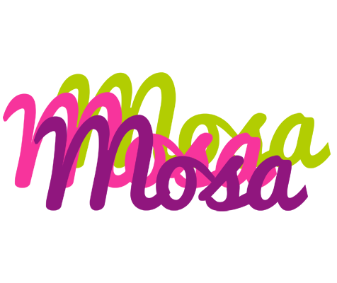 Mosa flowers logo