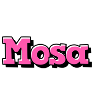 Mosa girlish logo