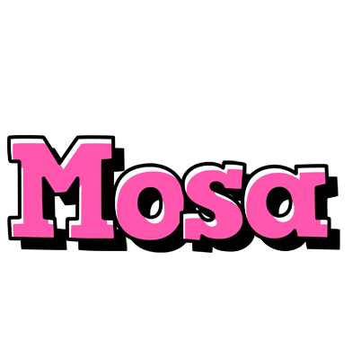 Mosa girlish logo
