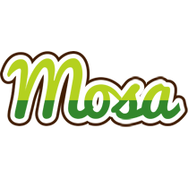 Mosa golfing logo