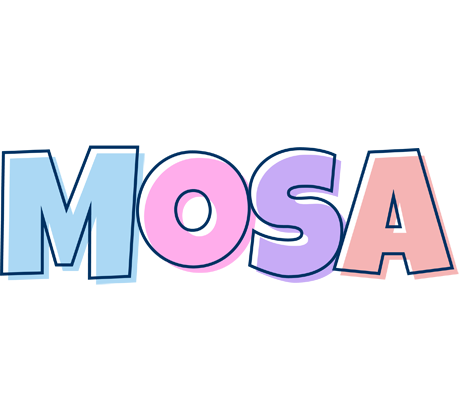 Mosa pastel logo