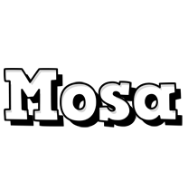 Mosa snowing logo