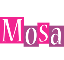 Mosa whine logo