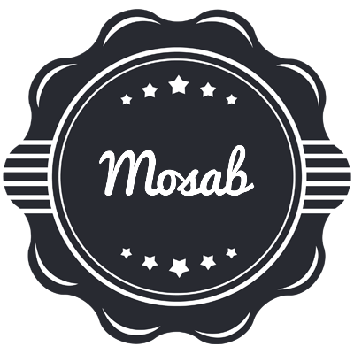 Mosab badge logo